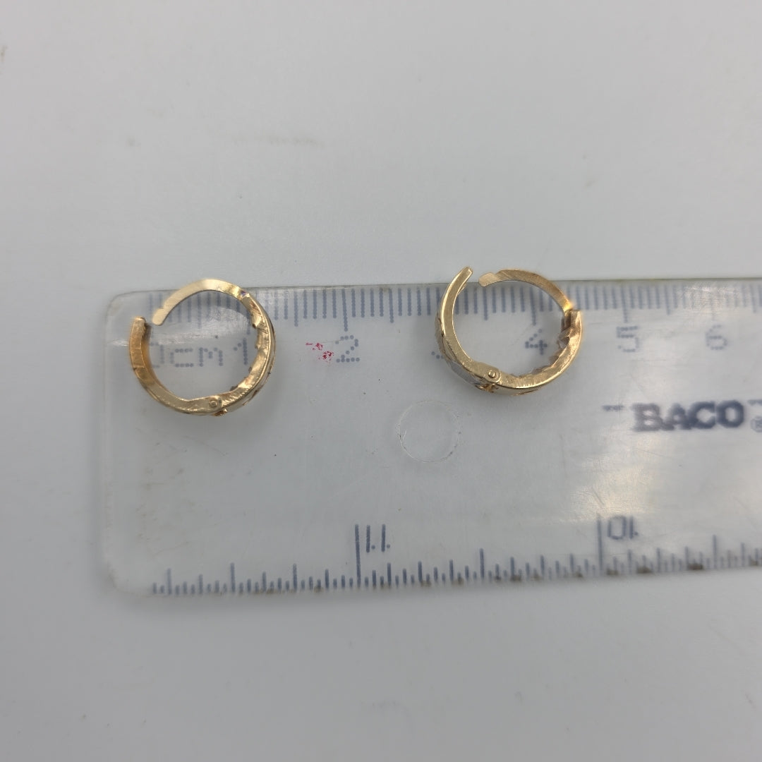 ARRACADAS PAR ORO 10 K 1,10 GRMS (SEMINUEVO)