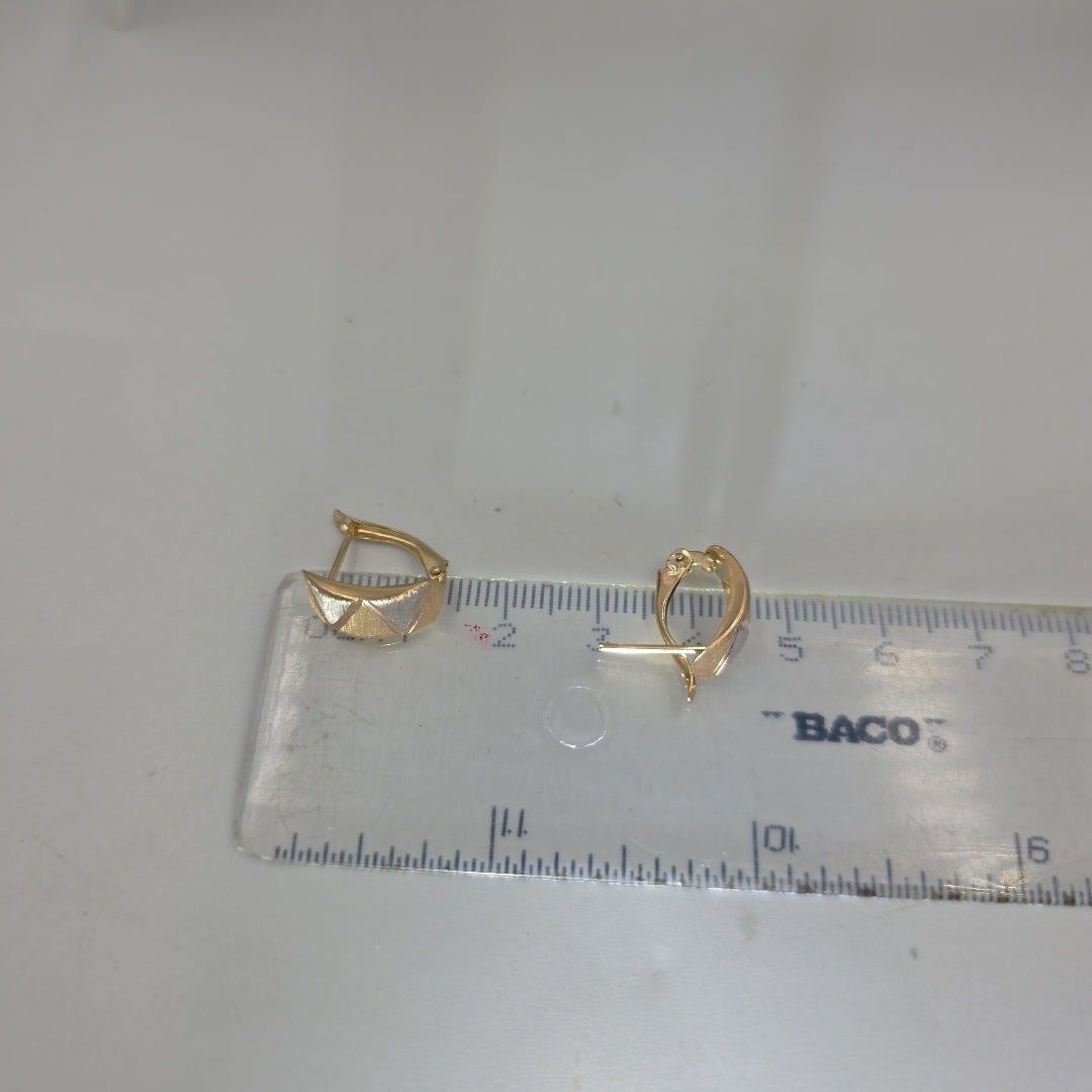 ARETES PAR ORO 10 K 1,60 GRMS (SEMINUEVO)