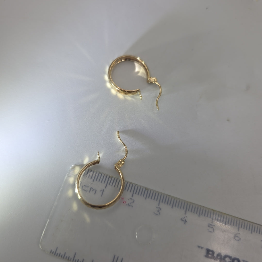 ARRACADAS PAR ORO 10 K 1,60 GRMS (SEMINUEVO)