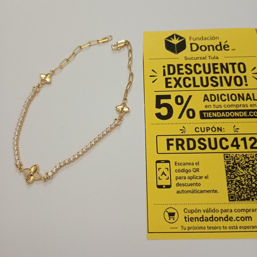 PULSERAS DAMA ORO 14K 2.5 (NUEVO)