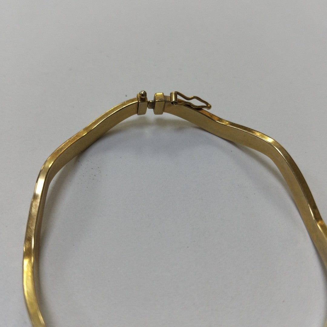 PULSERA RIGIDA ORO 14 K 5.1 GRMS (SEMINUEVO)