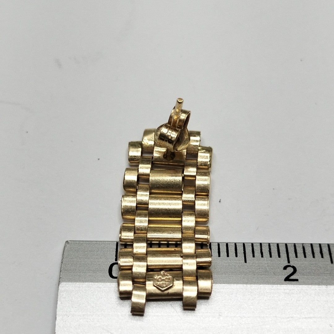ARETES PAR ORO 14 K 3.6 GRMS (SEMINUEVO)