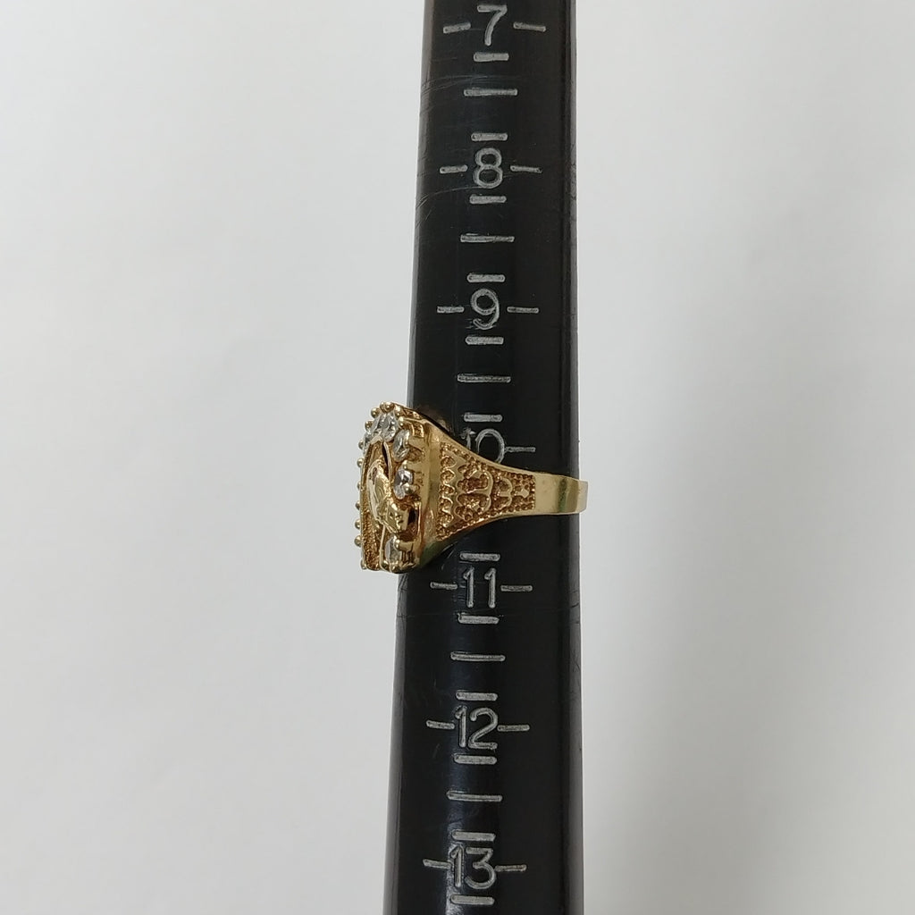ANILLO ORO 10 K 6,90 GRMS (SEMINUEVO)