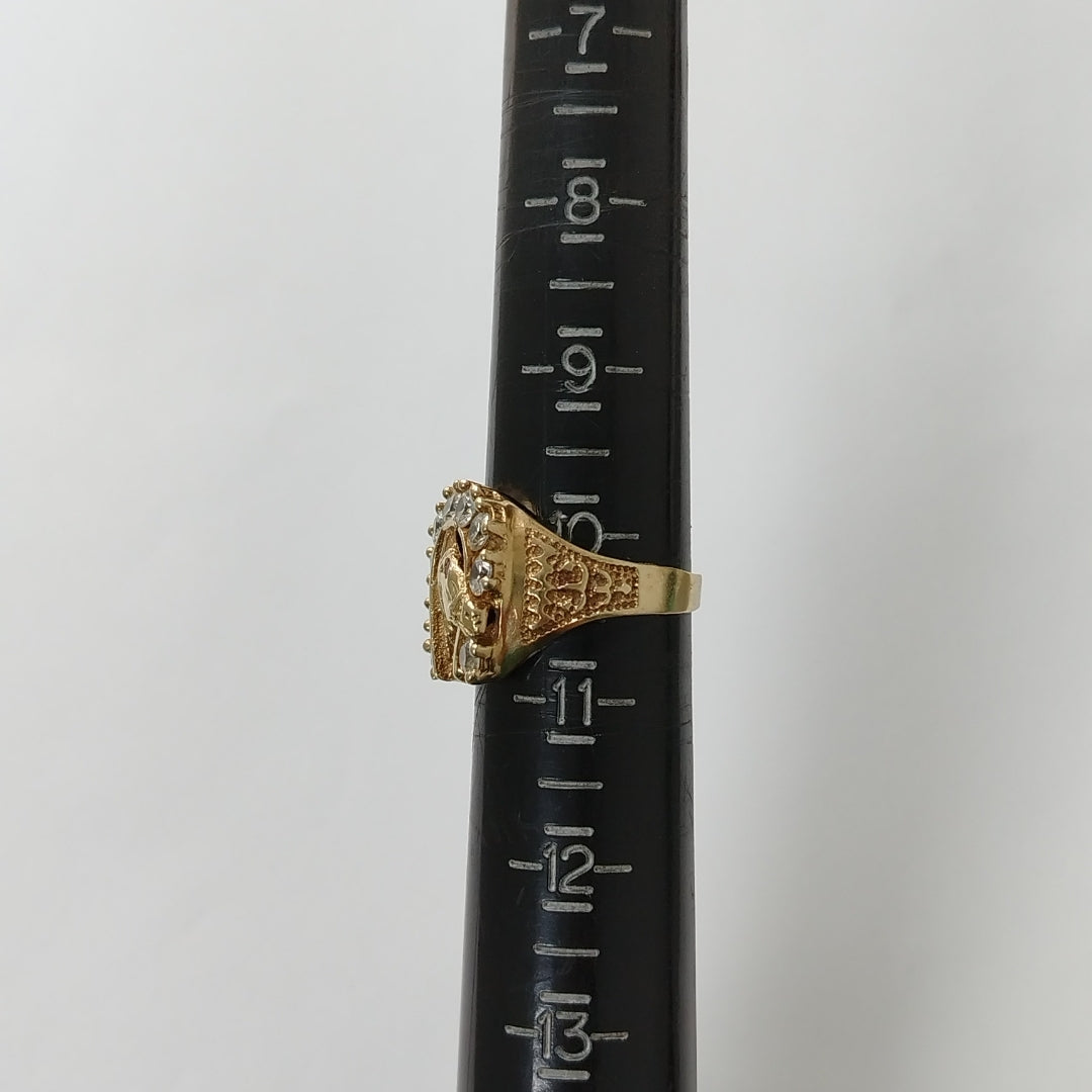 ANILLO ORO 10 K 6,90 GRMS (SEMINUEVO)