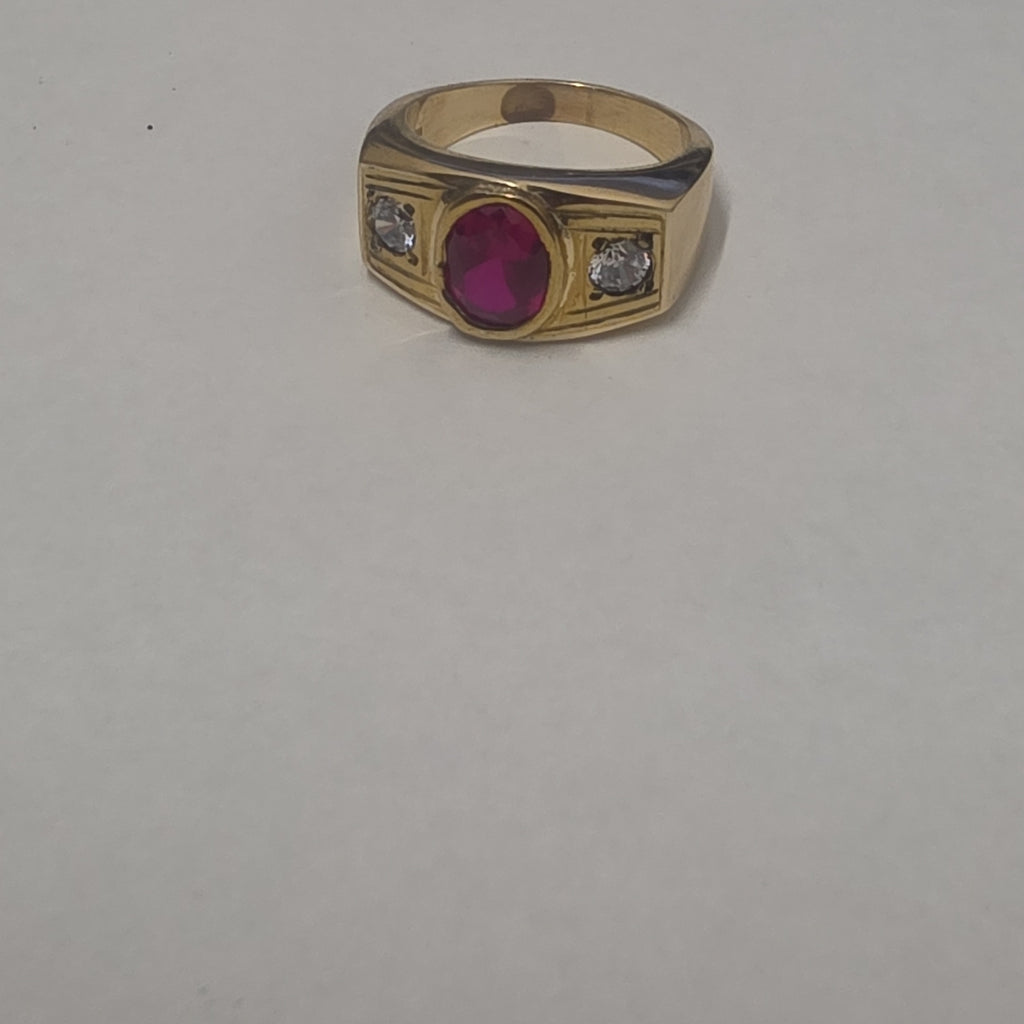 ANILLO ORO 14 K 12 GRMS (SEMINUEVO)