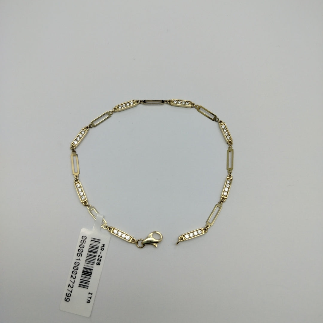 PULSERAS DAMA ORO 14K 3.8 (NUEVO)