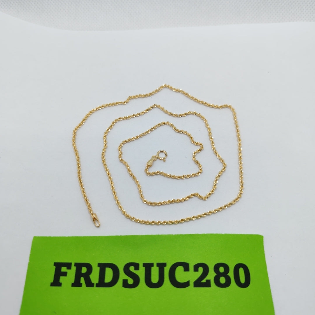 CADENAS TORSAL ORO 14K 1.6 (NUEVO)