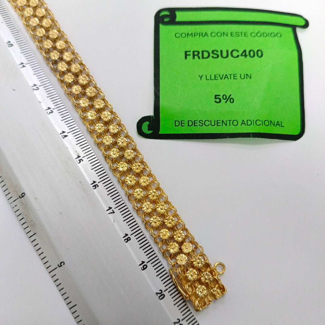 PULSERA ORO 8 K 16 GRMS (SEMINUEVO)