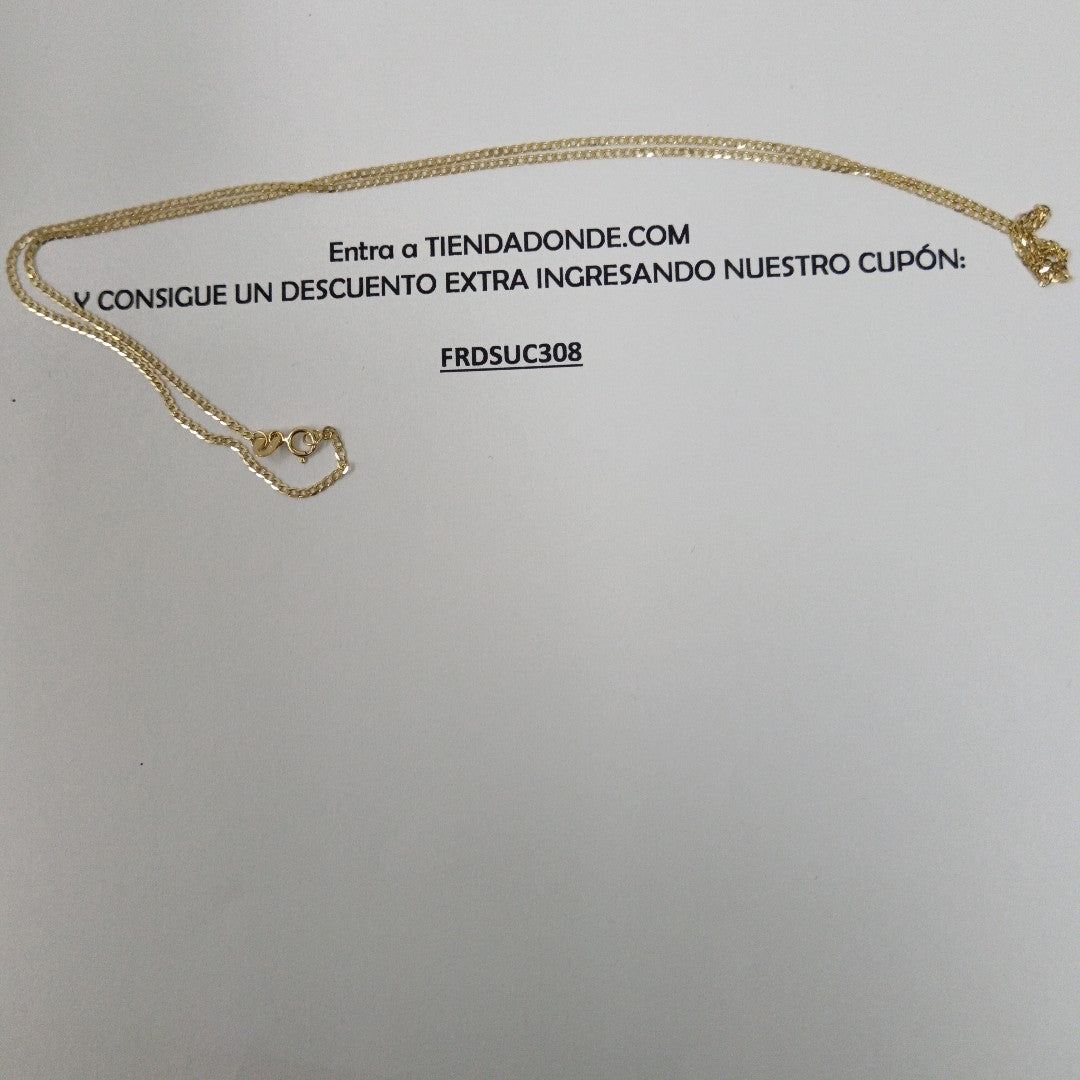 CADENAS BARBADA AMARILLA ORO 14K 2.1 (NUEVO)