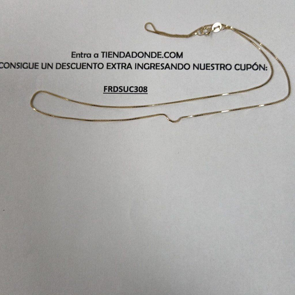 CADENAS ESPECIAL ORO 14K 1.6 (NUEVO)