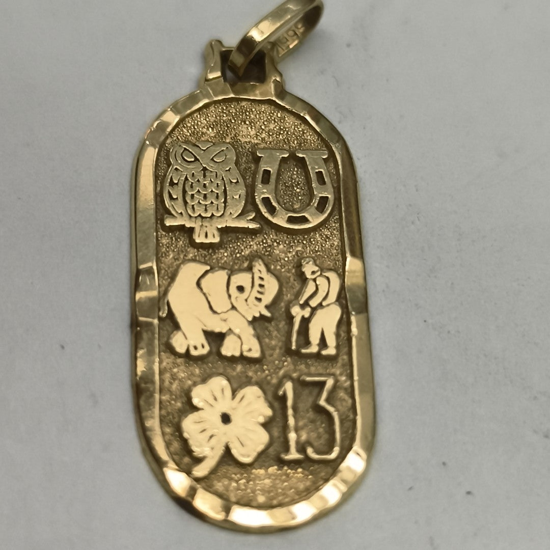 DIJE ORO 14 K 4,00 GRMS (SEMINUEVO)