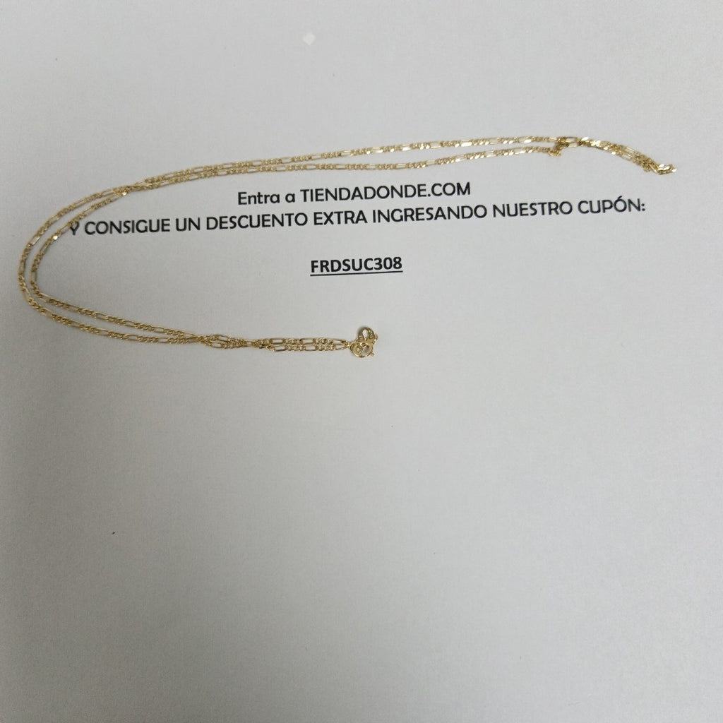 CADENAS CARTIER 3 1 AMARILLA ORO 14K 2.2 (NUEVO)