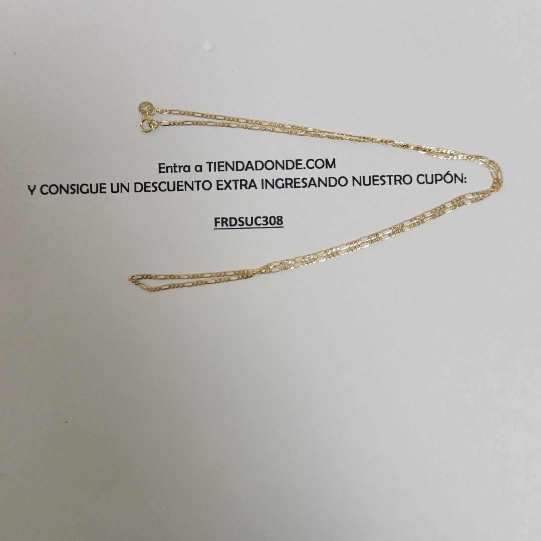 CADENAS CARTIER 3 1 AMARILLA ORO 14K 2 (NUEVO)