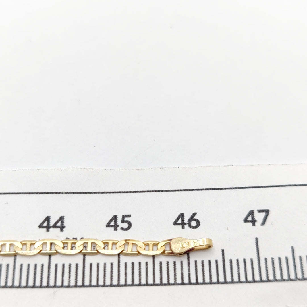 CADENA ORO 14 K 4.6 GRMS (SEMINUEVO)
