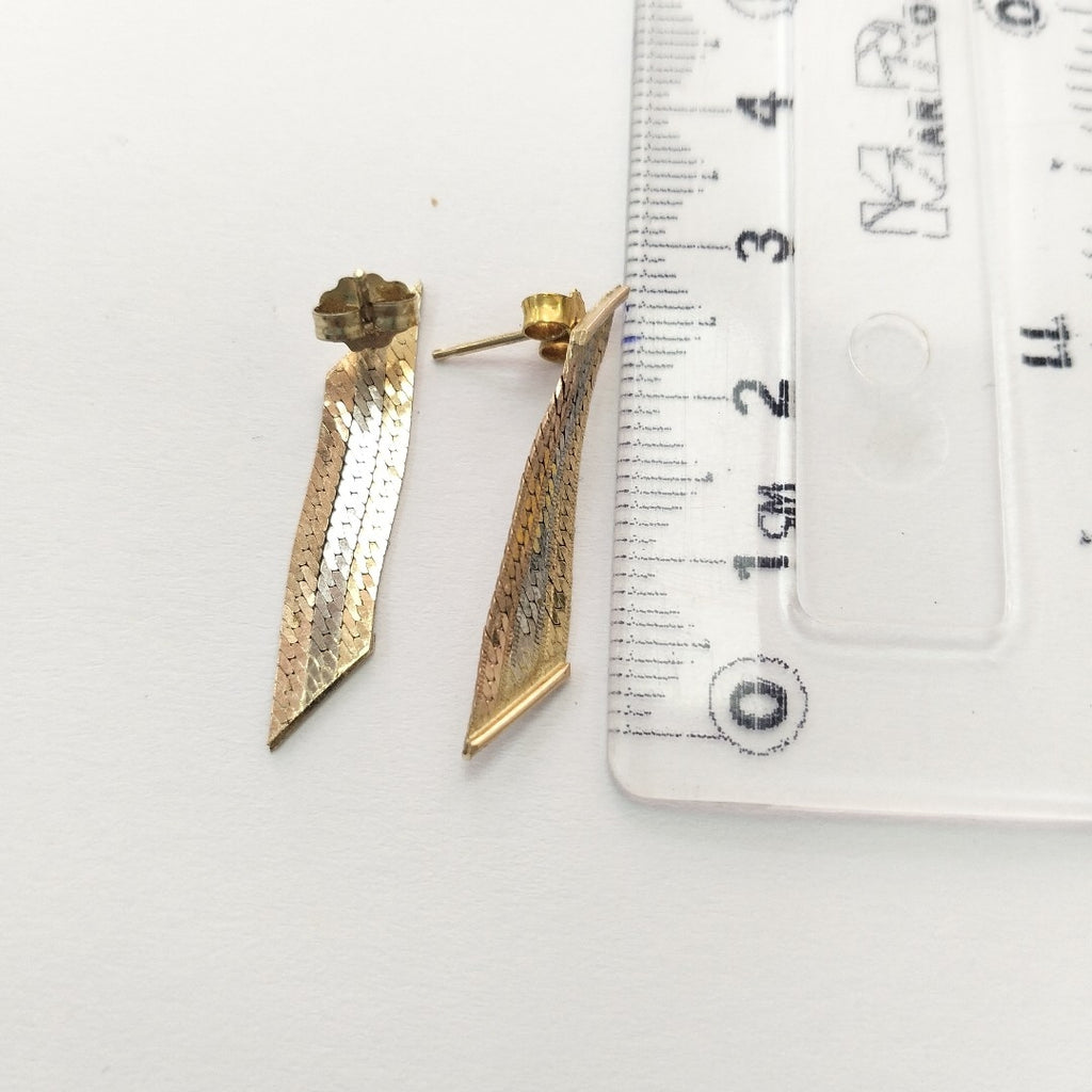ARETES PAR ORO 10 K 1.3 GRMS (SEMINUEVO)