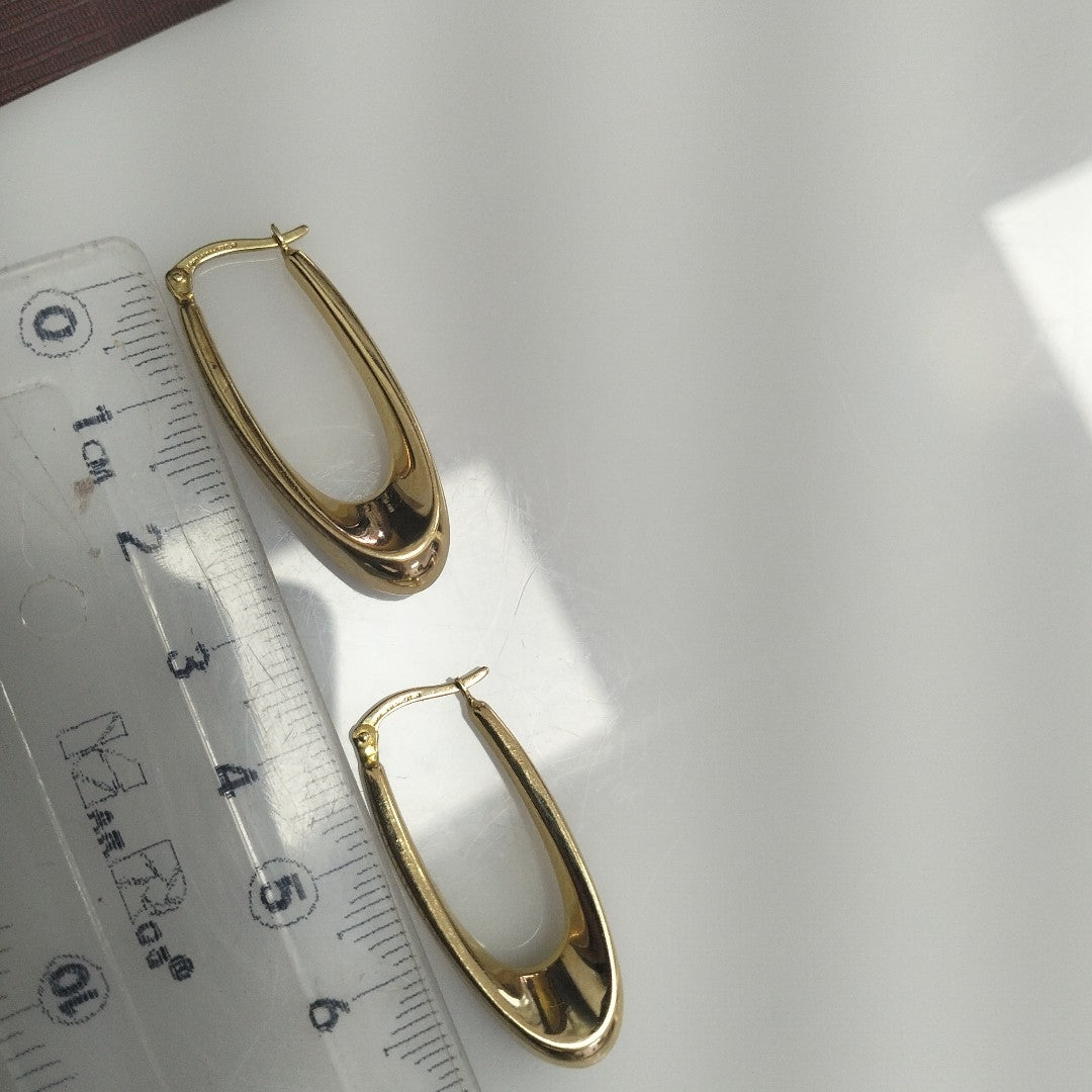 ARETES PAR ORO 14 K 3 GRMS (SEMINUEVO)