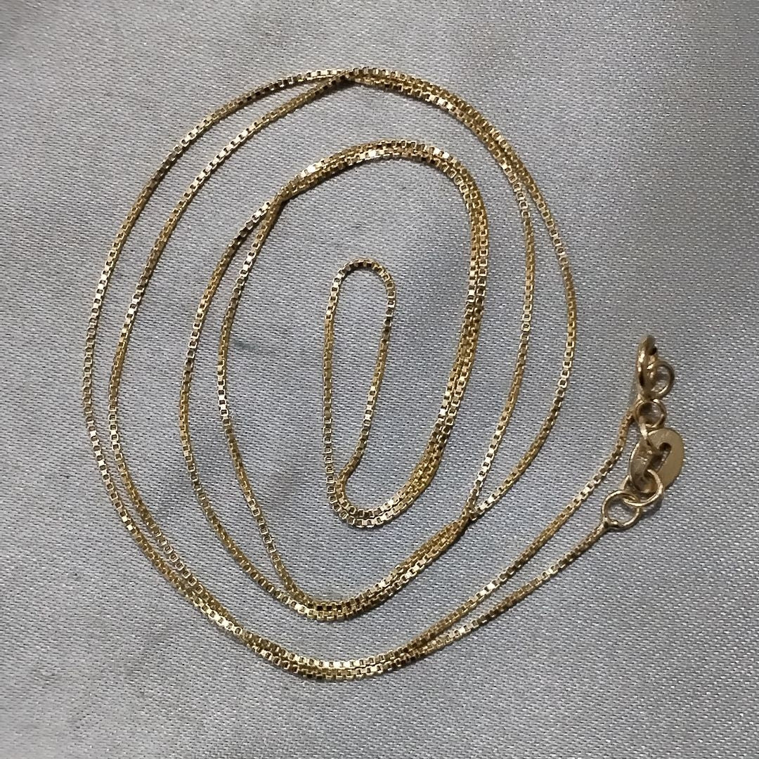CADENA VENECIANO 14K 55 CM 1.7 GR (NUEVO)