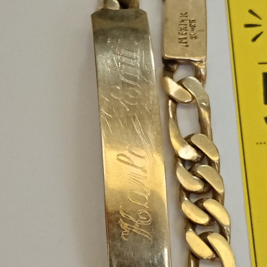 ESCLAVA ORO 10 K 29.2 GRMS (SEMINUEVO)