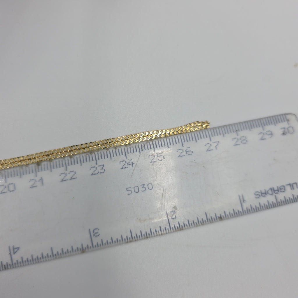 CADENAS BARBADA AMARILLA ORO 14K 2.2 (NUEVO)