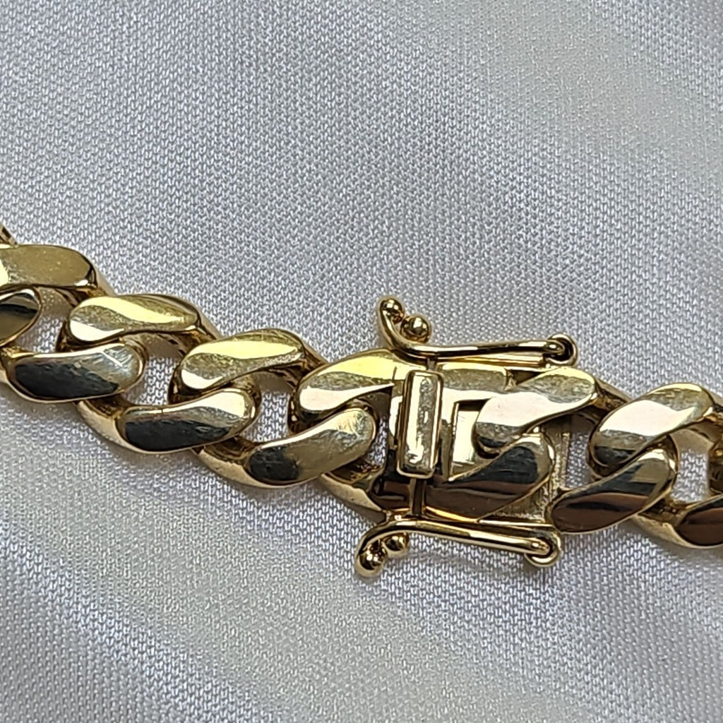 CADENAS CARTIER 3 1 AMARILLA ORO 14K 32.3 (NUEVO)