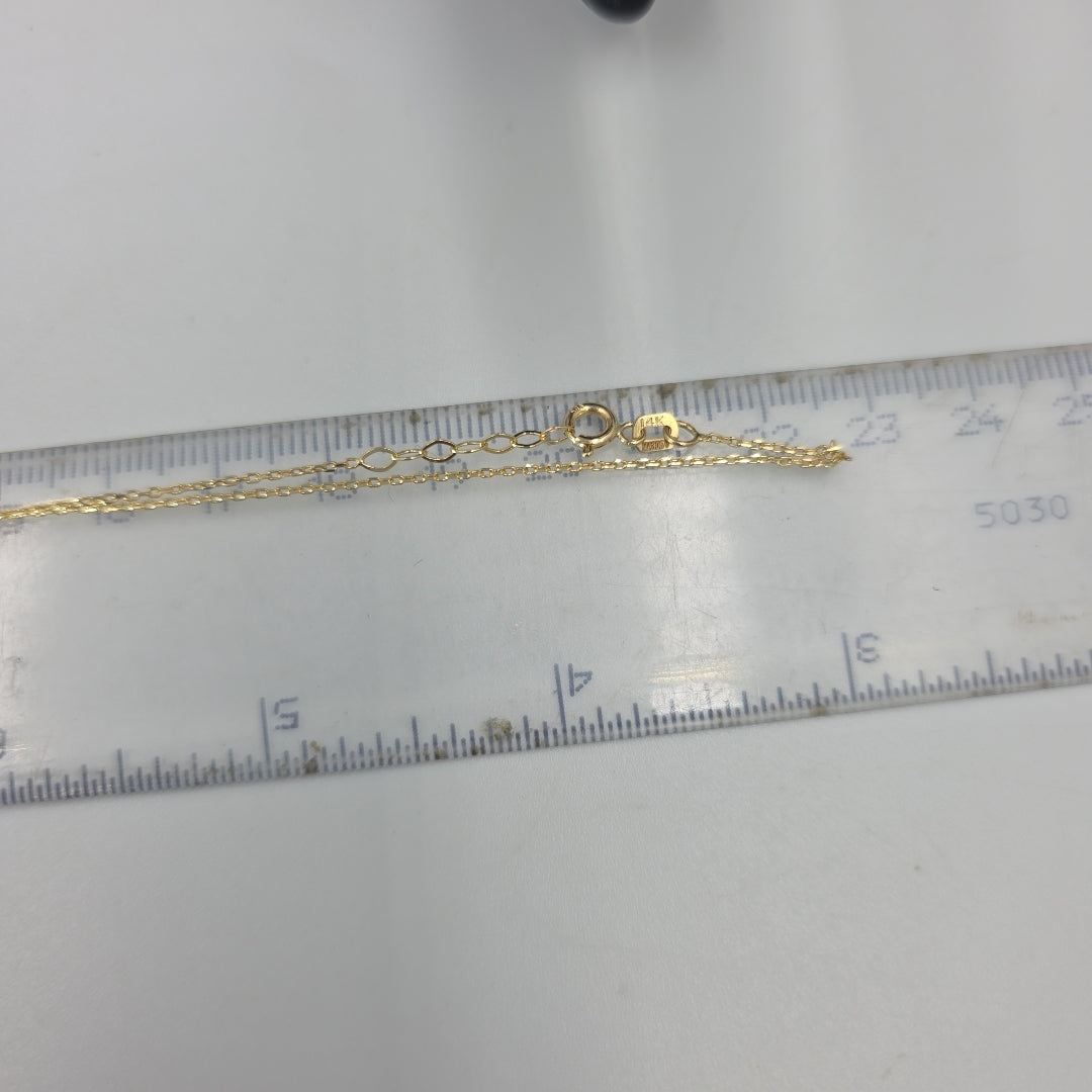 GARGANTILLAS ORO 14K 2.8 (NUEVO)