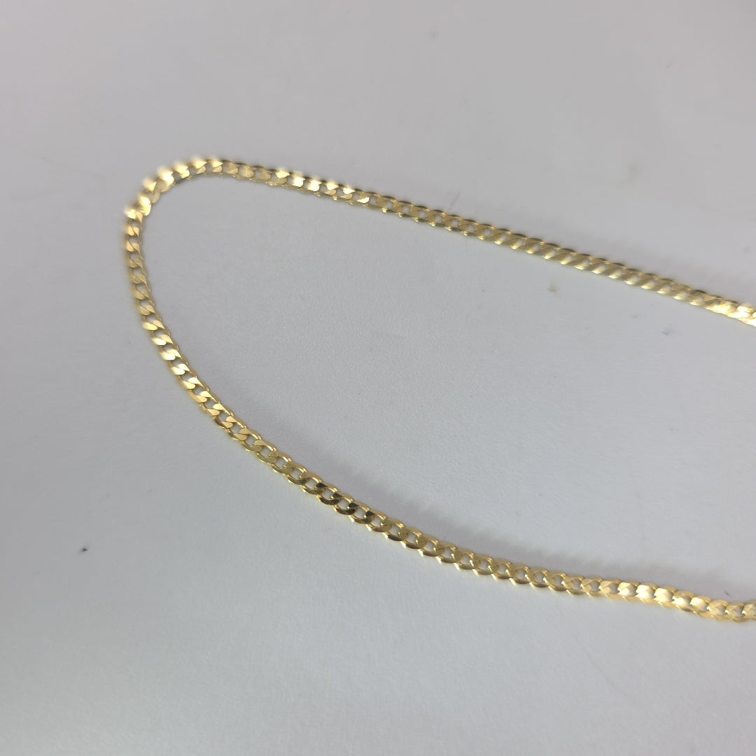 PULSERAS DAMA BARBADA AMARILLA ORO 14K 1.2 (NUEVO)