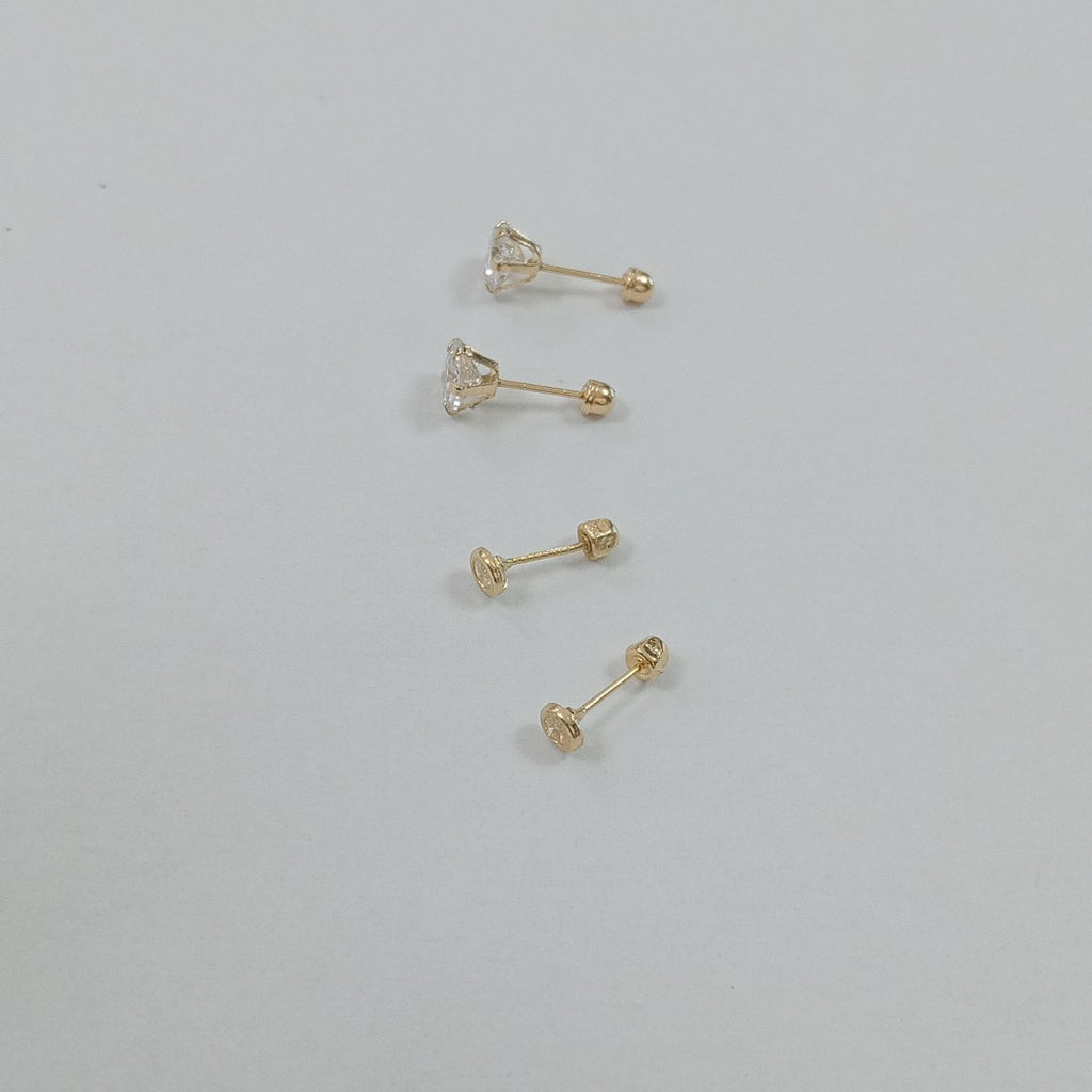 BROQUELES PAR ORO 10 K 0.7 GRMS (SEMINUEVO)