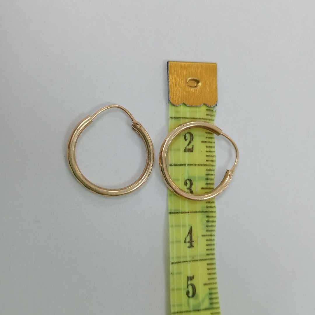 ARRACADAS PAR ORO 14 K 1,00 GRMS (SEMINUEVO)