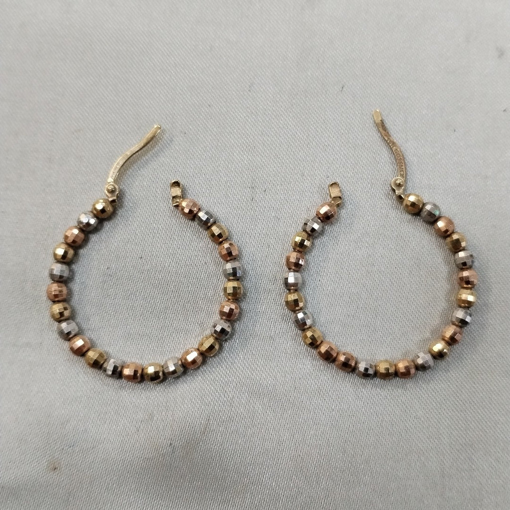 ARRACADAS PAR ORO 10 K 3.3 GRMS (SEMINUEVO)