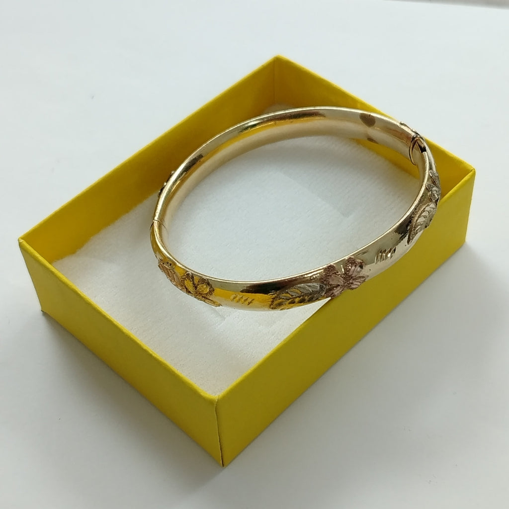 PULSERA RIGIDA ORO 14 K 12.9 GRMS (SEMINUEVO)