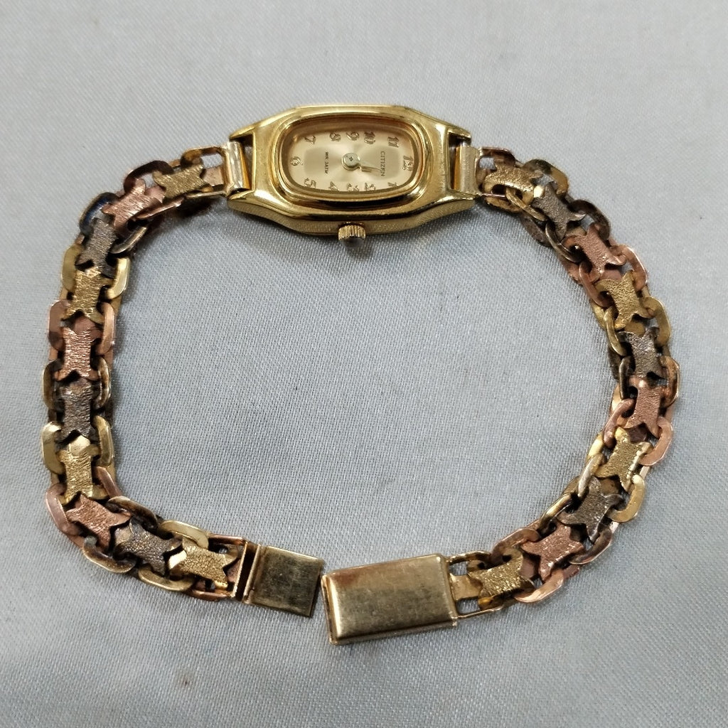 RELOJ CAJA ACERO PULSO ORO ORO 10 K 14,70 GRMS (SEMINUEVO)