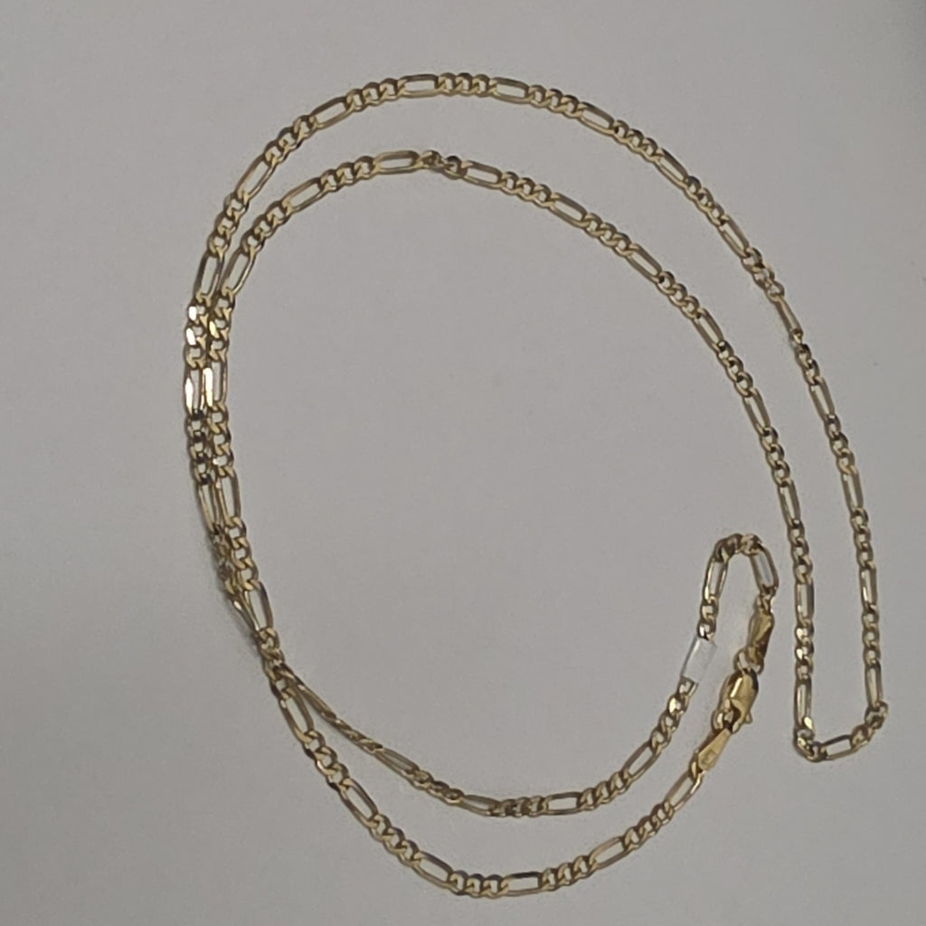CADENA TEJIDO 3X1 14K 55 CM 5.3 GR (NUEVO)
