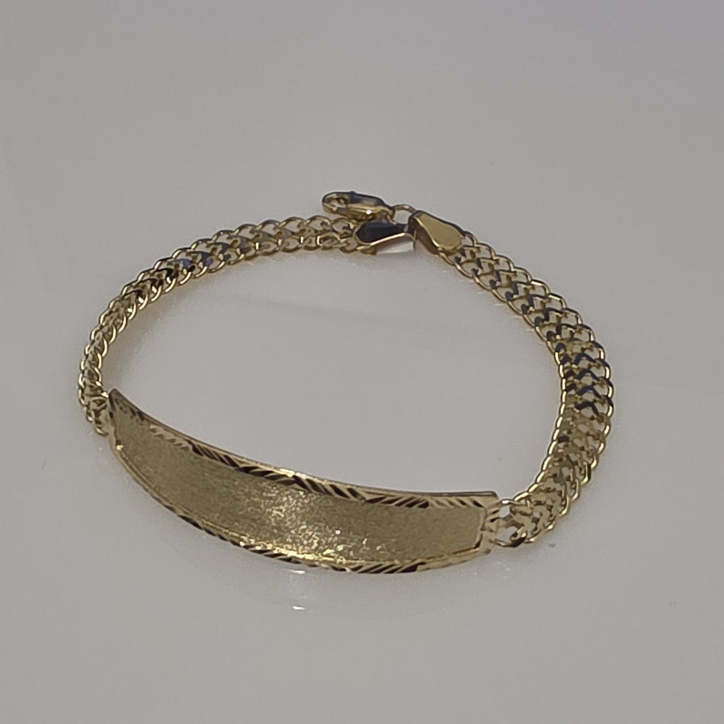 PULSERA ESCLAVA CHINO 14K 21 CM 9.9 GR (NUEVO)