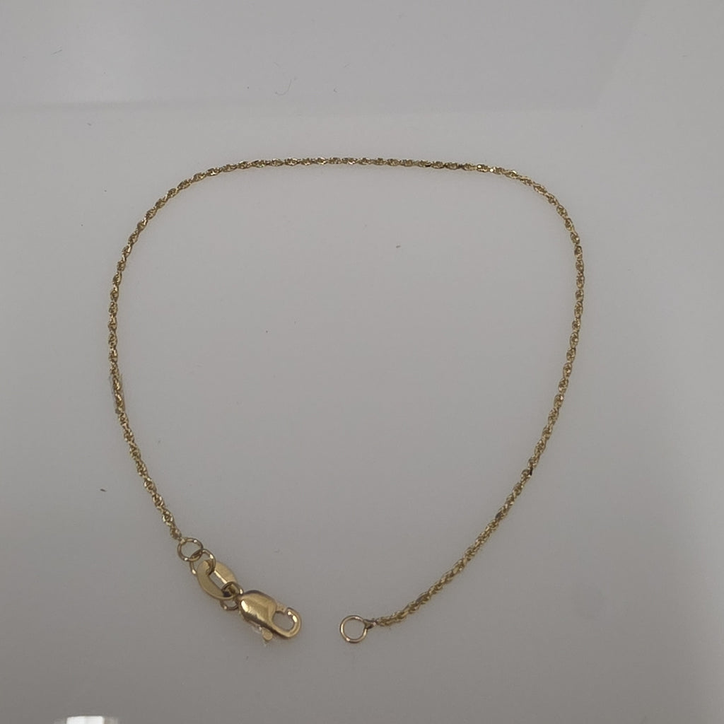 PULSERA TORZAL 14K 21 CM 1.5 GR (NUEVO)