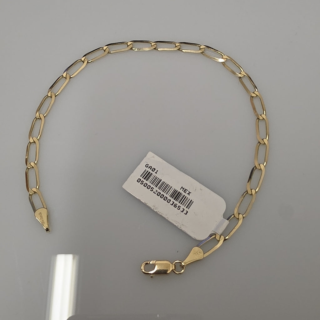 PULSERA ESLABON 14K 21 CM 4.2 GR (NUEVO)