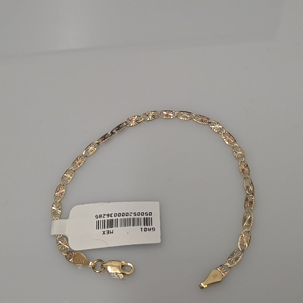 PULSERA GUCHI 14K 18 CM 2.8 GR (NUEVO)
