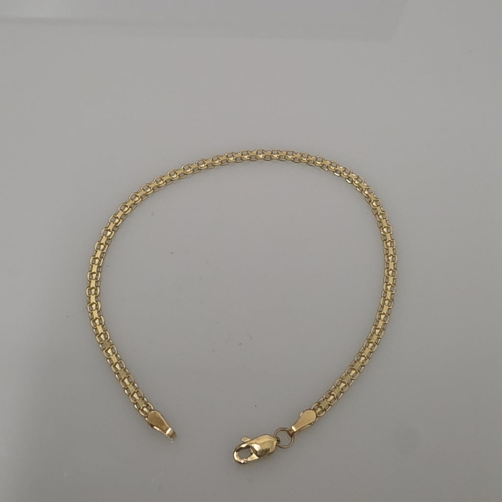 PULSERA BISMARK 14K 18 CM 2.3 GR (NUEVO)