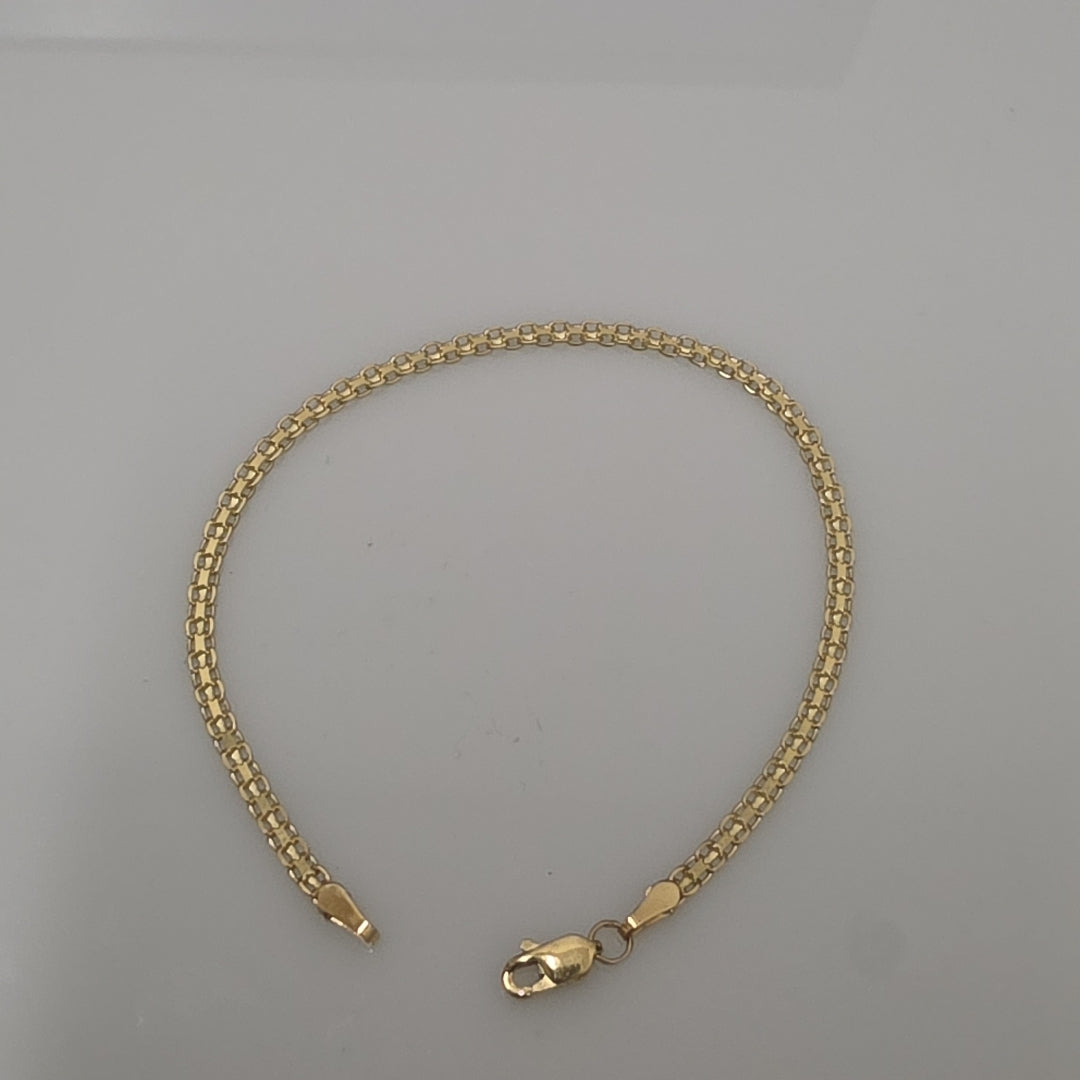 PULSERA BISMARK 14K 18 CM 2.3 GR (NUEVO)