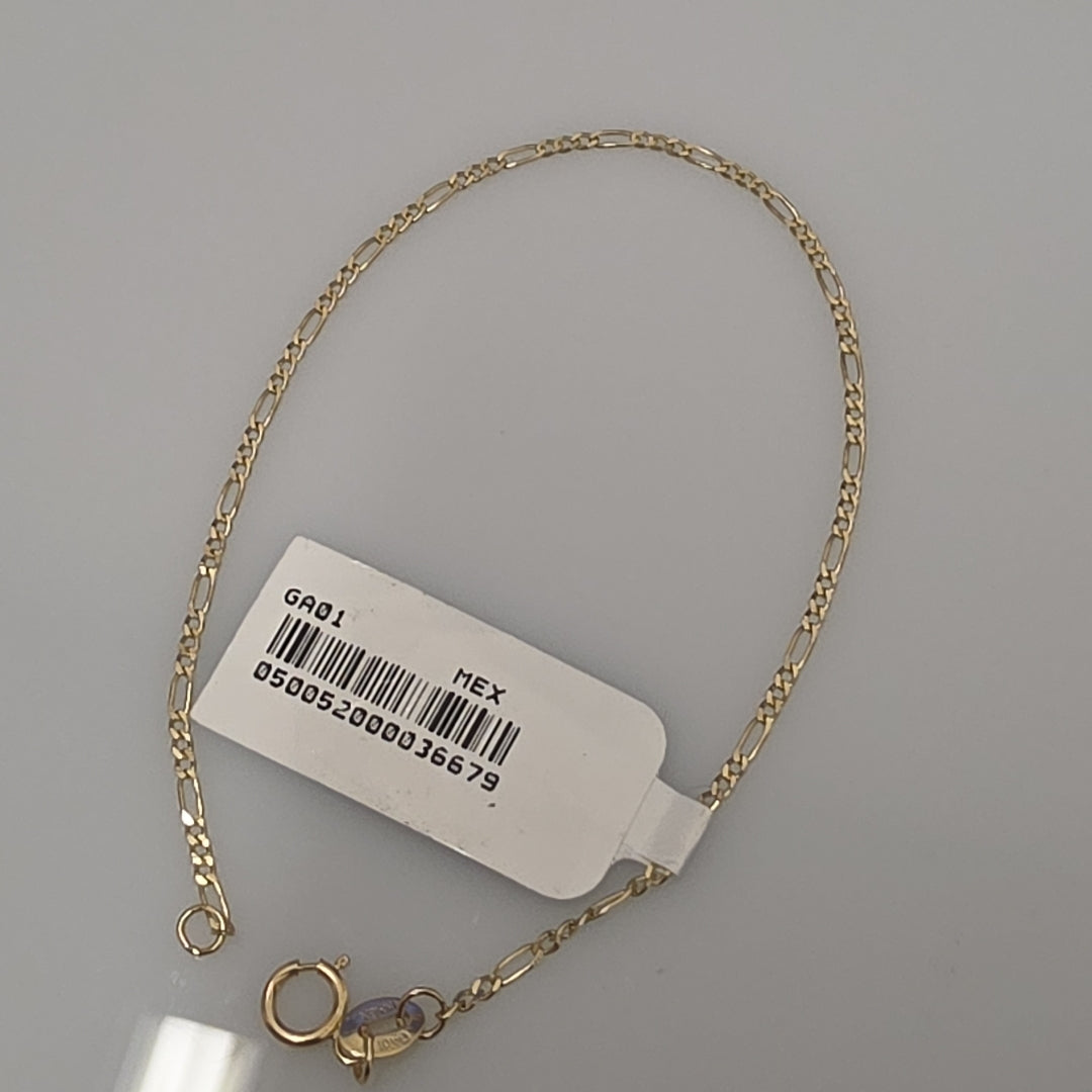 PULSERA 3X1 14K 18 CM 0.9 GR (NUEVO)