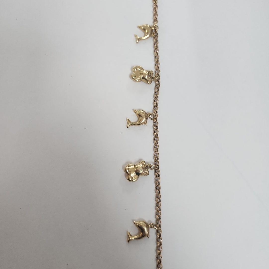 PULSERA ORO 14 K 7.6 GRMS (SEMINUEVO)