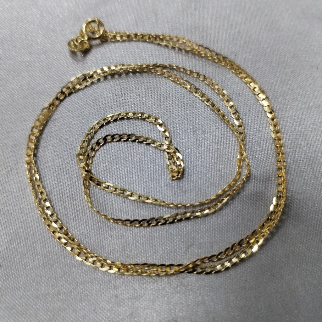 CADENAS BARBADA AMARILLA ORO 14K 2.2 (NUEVO)