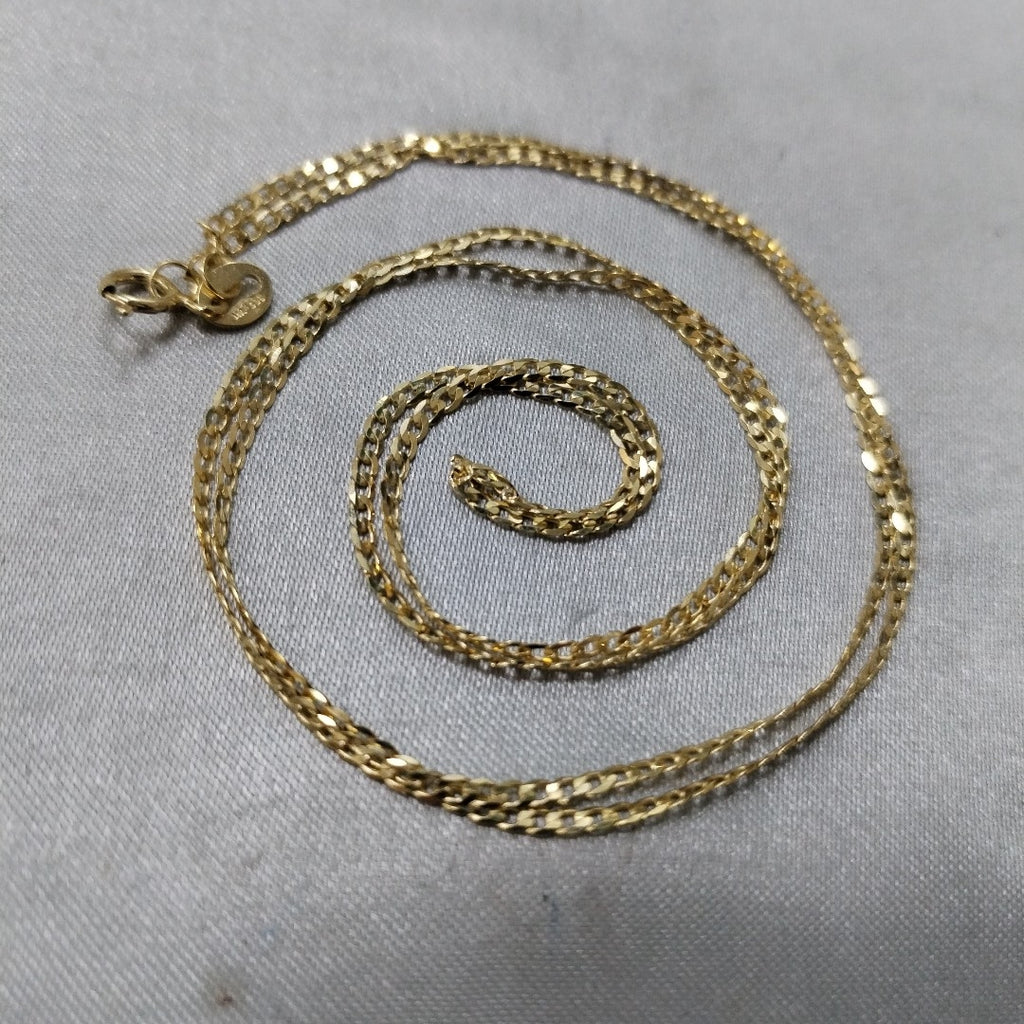 CADENAS BARBADA AMARILLA ORO 14K 2.2 (NUEVO)