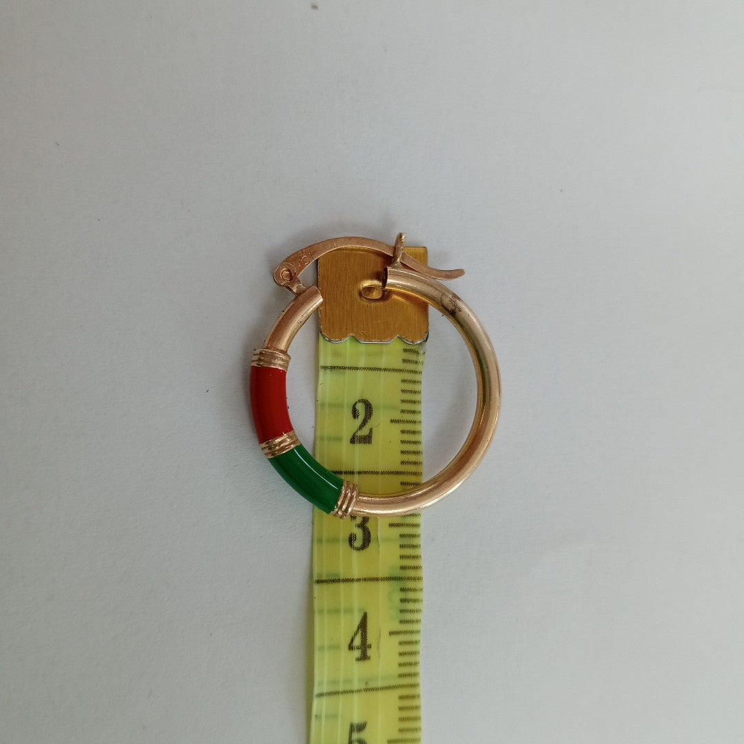 ARRACADAS PAR ORO 10 K 2.8 GRMS (SEMINUEVO)