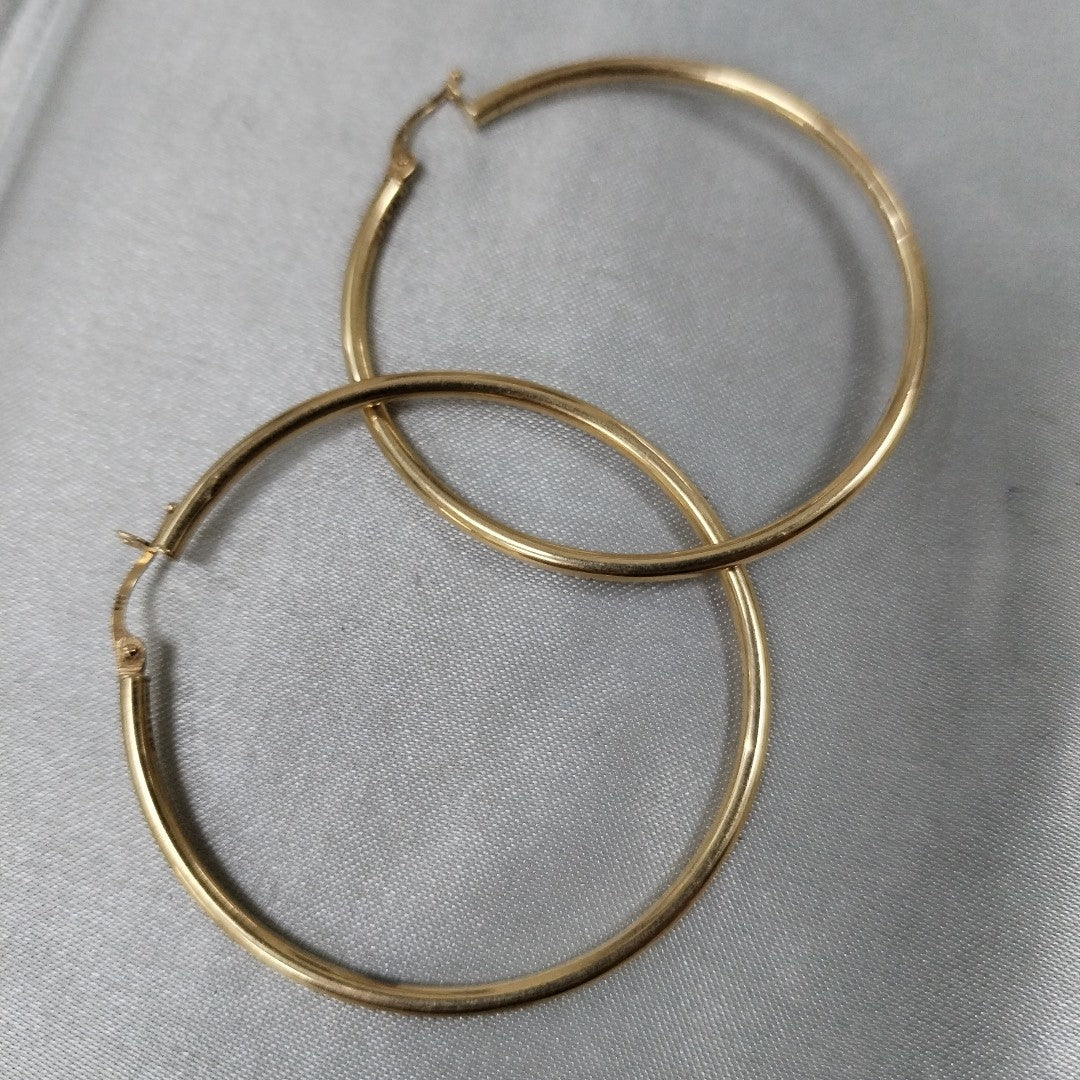 ARRACADAS PAR ORO 14 K 2,20 GRMS (SEMINUEVO)