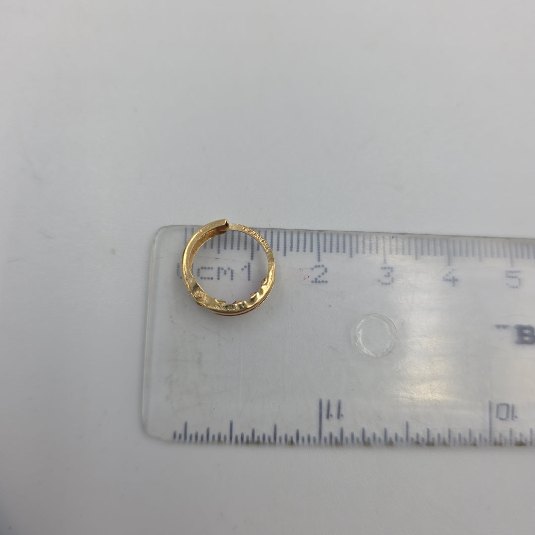 ARRACADAS PAR ORO 10 K 1 GRMS (SEMINUEVO)