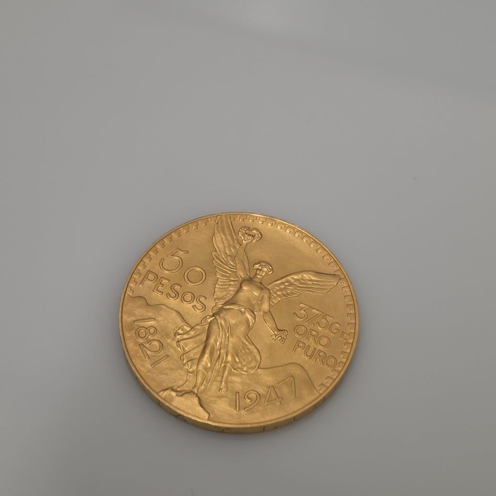 K1 41.6 GRMS 21 K IDENTIFICACIÓN MONEDA NOMINATIVA MONEDAS PESOS 50 PESOS (SEMINUEVO)