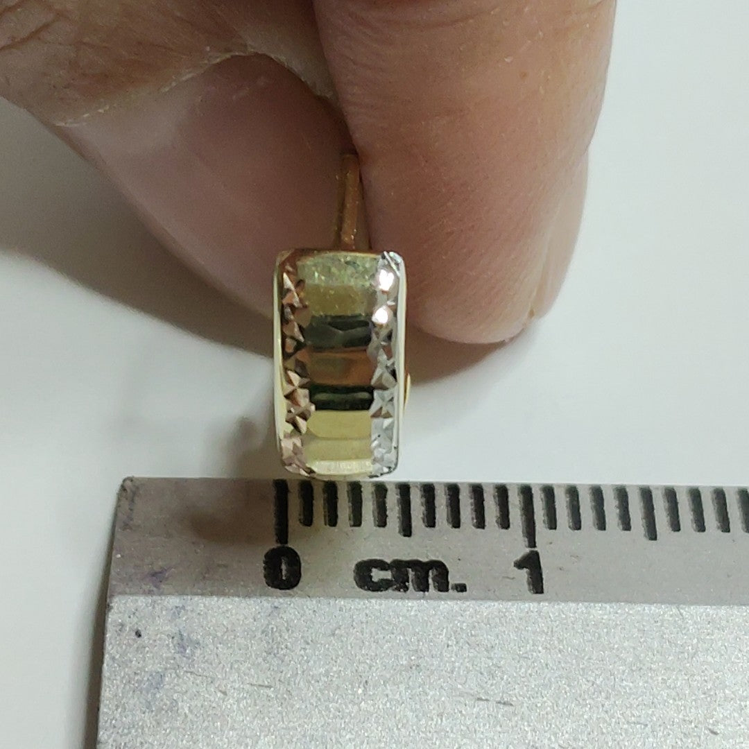 ARRACADAS PAR ORO 14 K 1.3 GRMS (SEMINUEVO)