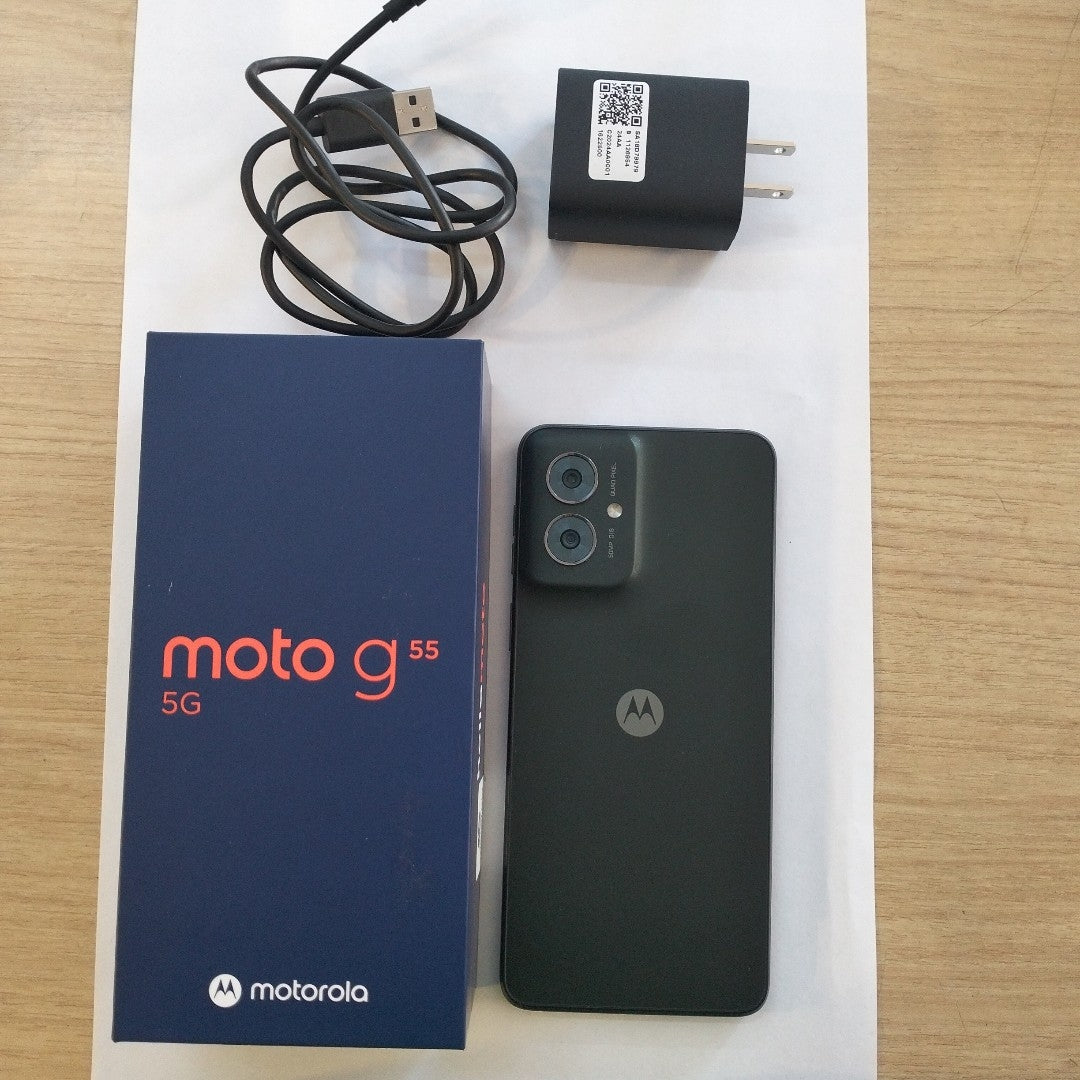 CELULAR MOTOROLA MOTO G55 5G XT2435-1(2024) 256 GB 8 GB RAM (SEMINUEVO)