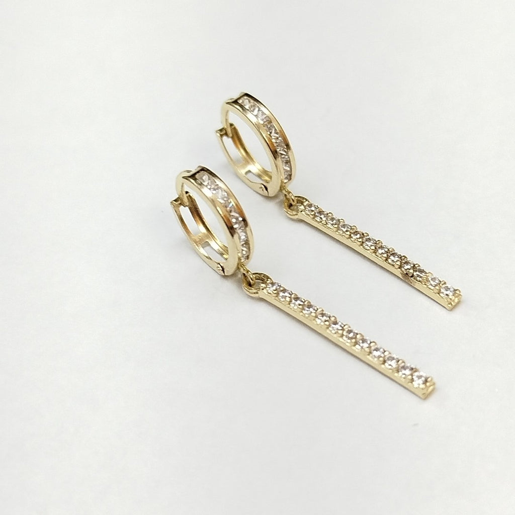 ARRACADAS PAR ORO 14 K 1,90 GRMS (SEMINUEVO)