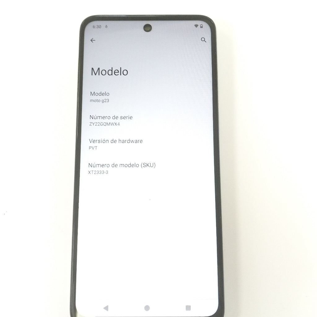 CELULAR MOTOROLA MOTO G23 XT2333-3 (2023) 128 GB 8 GB RAM (SEMINUEVO)